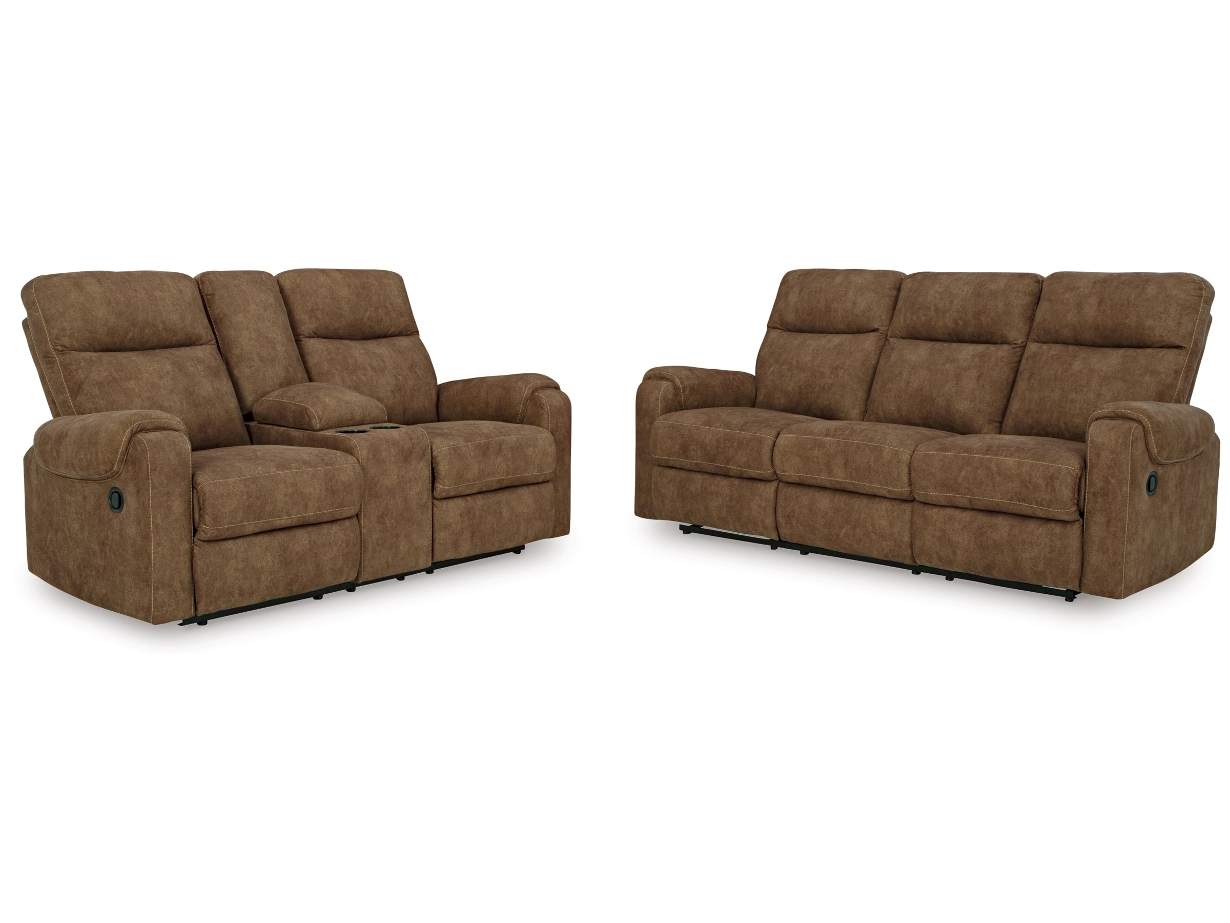 Edenwold Brindle Sofa & Loveseat Reclining 13805