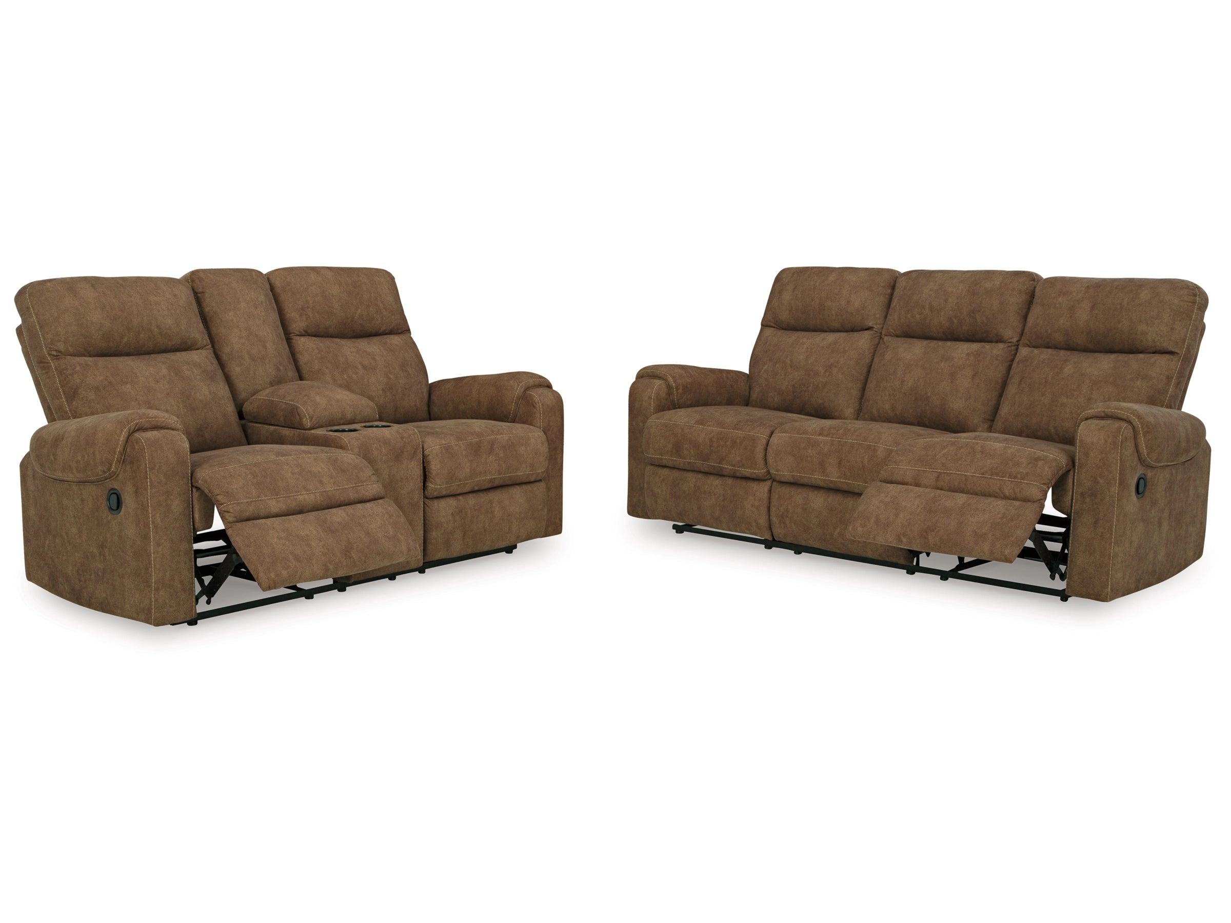 Edenwold Brindle Sofa & Loveseat Reclining 13805