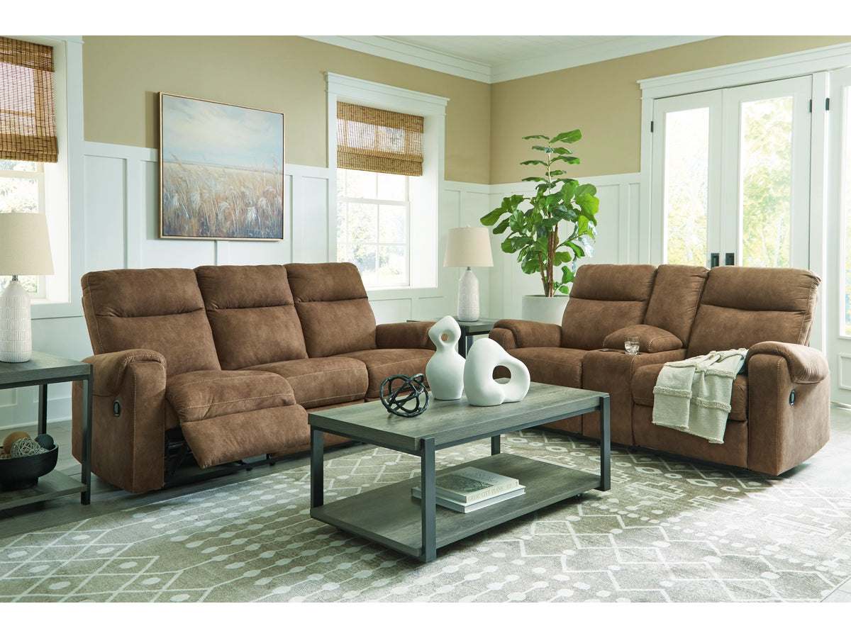 Edenwold Brindle Sofa & Loveseat Reclining 13805