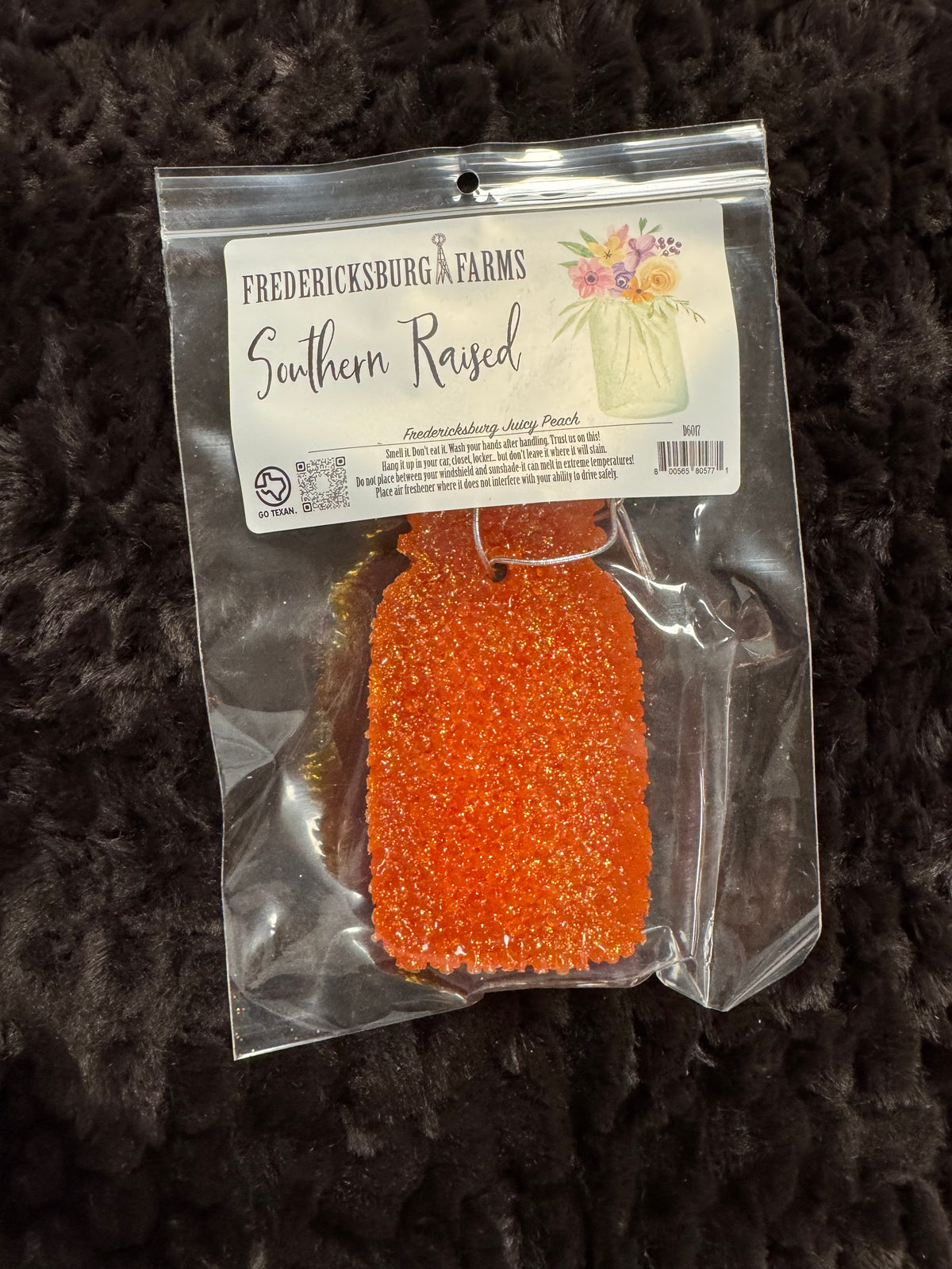 Fredericksburg Juicy Peach Car Freshie