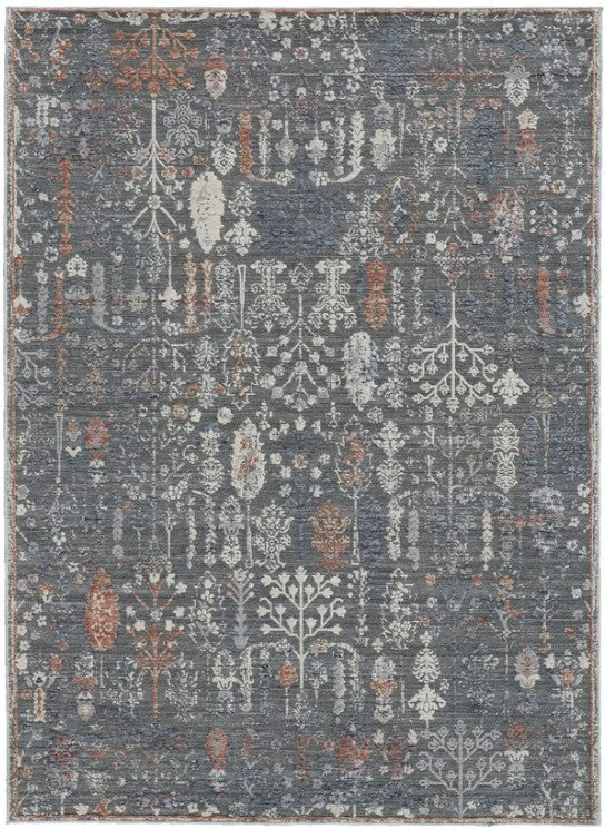 Mayberry Thackery Charcoal Ivory Rug FS810P Main image
