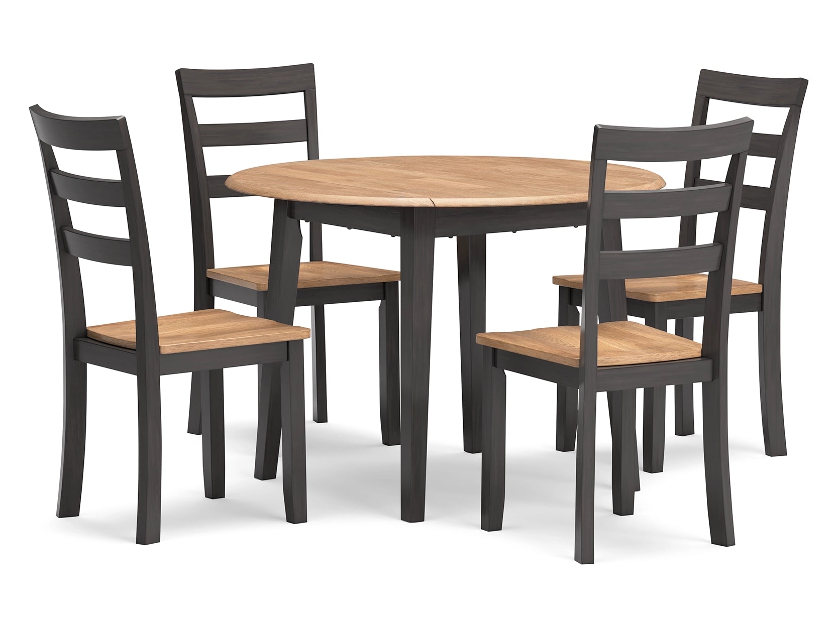 Gesthaven Brown Table & 4 Chairs D396-01/15