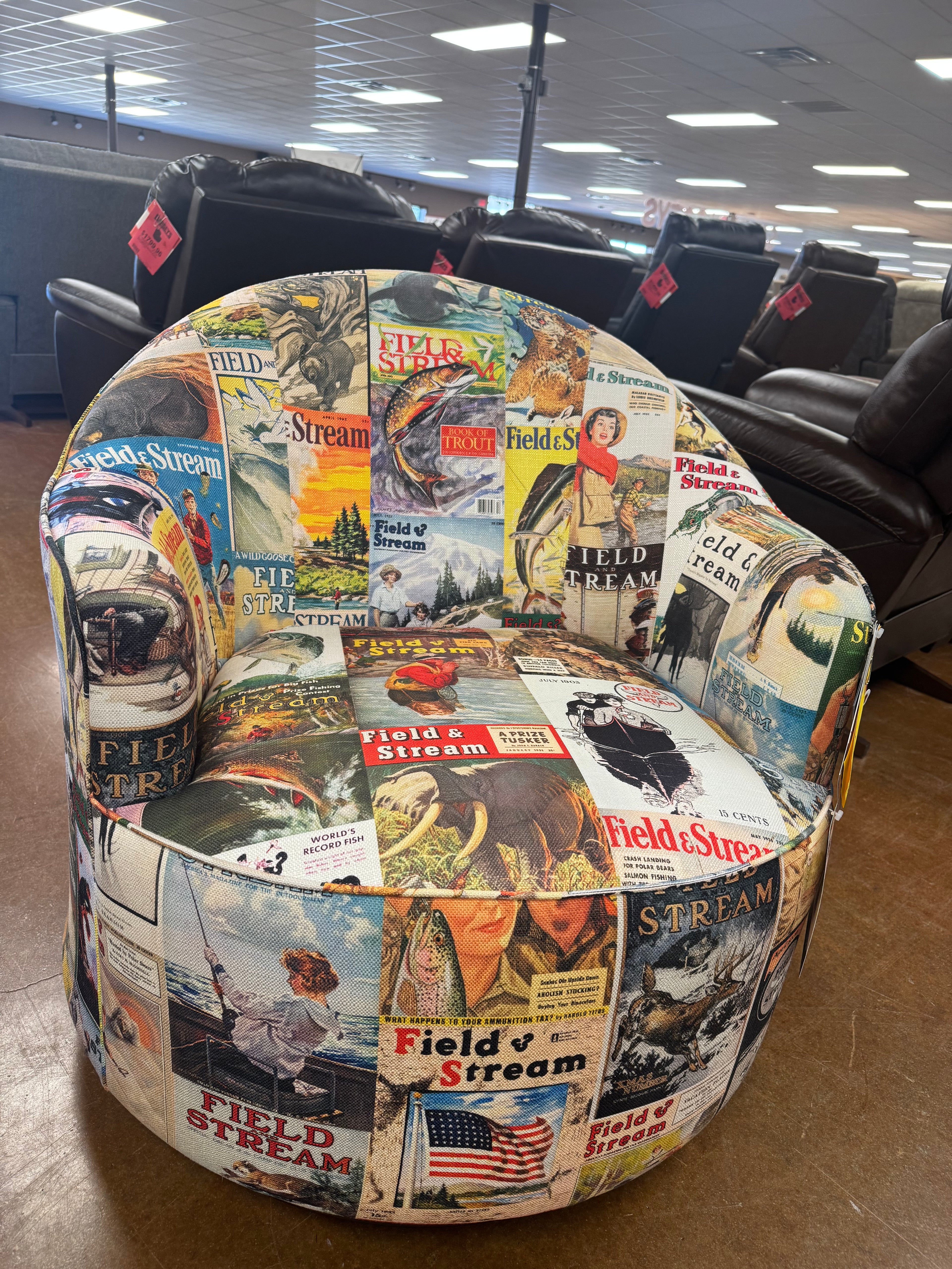 April Grizzley Swivel Chair FS2138DW-36188