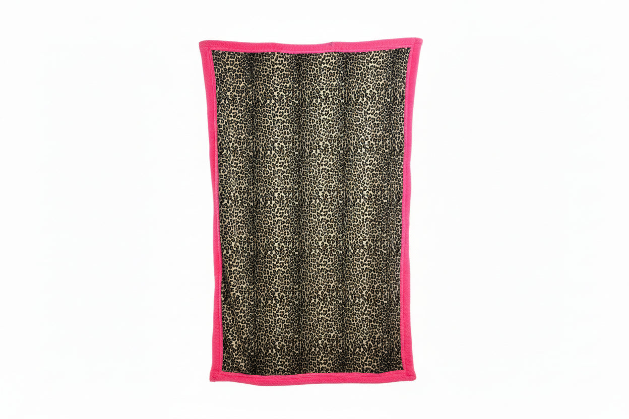 Black Leopard Bunny Diva Bunny - Mega Size 90"x55"