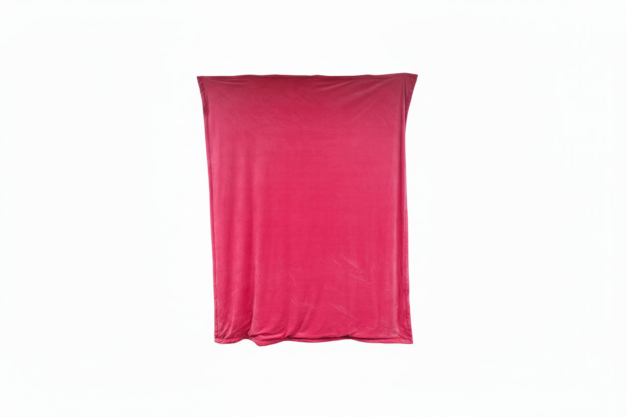 Hot Pink Smooth Double Sided - King Size 100"x80"