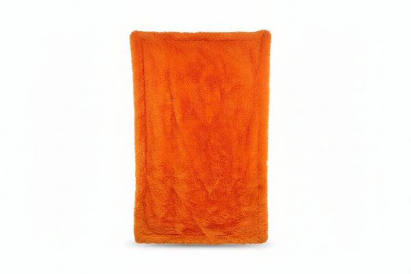 Sunset Sorbet Orange Dreamy Fur - Mega Size 90"x55"