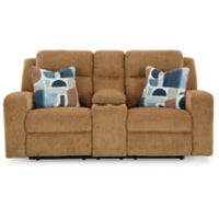 Kanlow Honey Reclining Loveseat 3860594