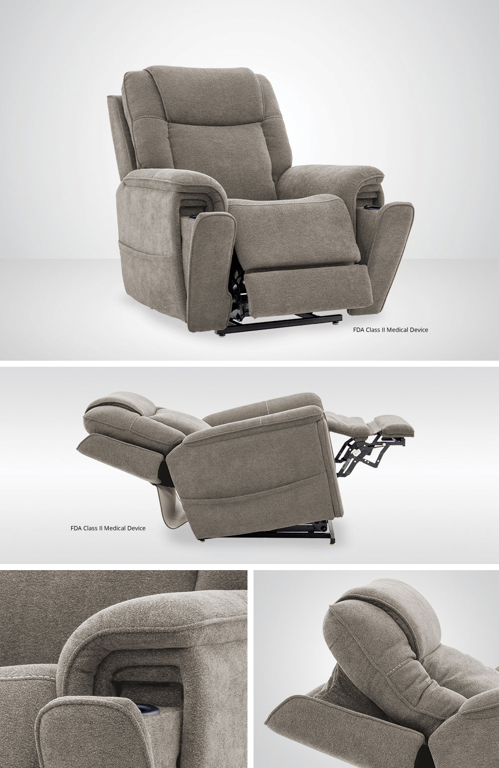 Trio Mezzo Trento Ash Lift Chair MM3600-VTA-H0A