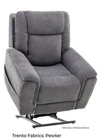 Trio Mezzo Trento Pewter Lift Chair MM3600-VTP-H0A - Darseys Furniture & Mattress