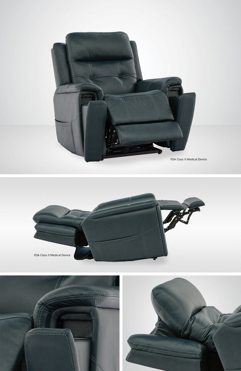 Infi Elite Sorrento Ocean Lift Chair MM3975-VSO-I01 - Darseys Furniture & Mattress
