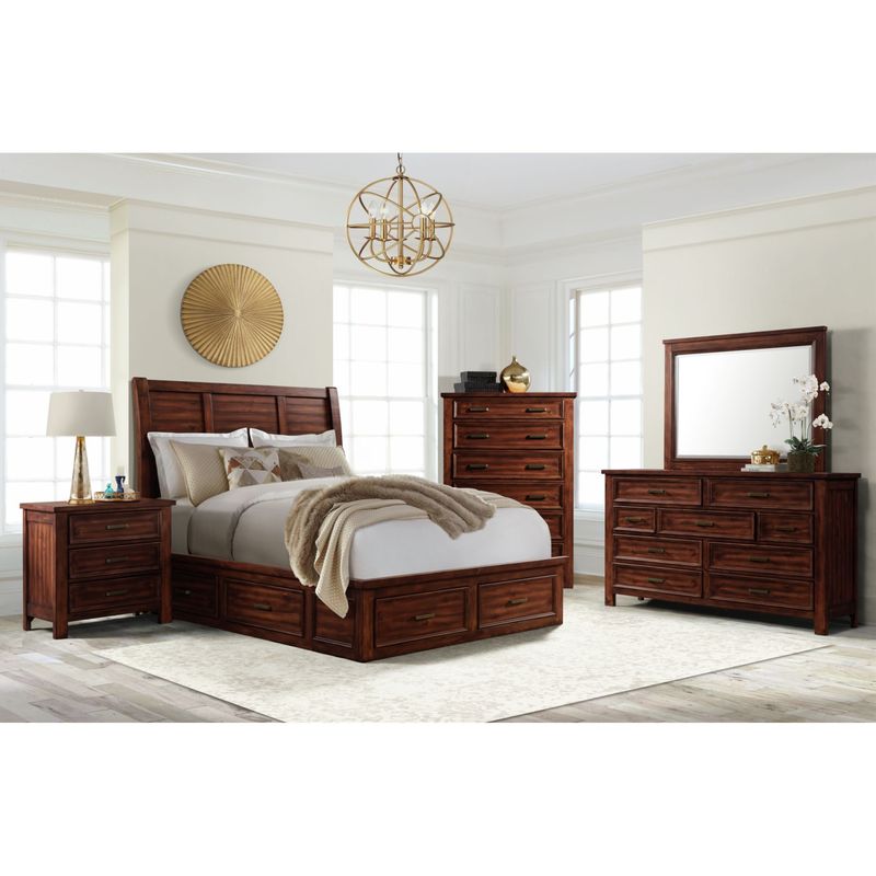 Sullivan Cherry Dresser Mirror SV600DM