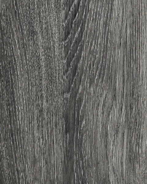 Gray wood grain texture on the Fendenmore Gray Chairside End Table T190-317 with vertical patterns and a weathered gray finish.