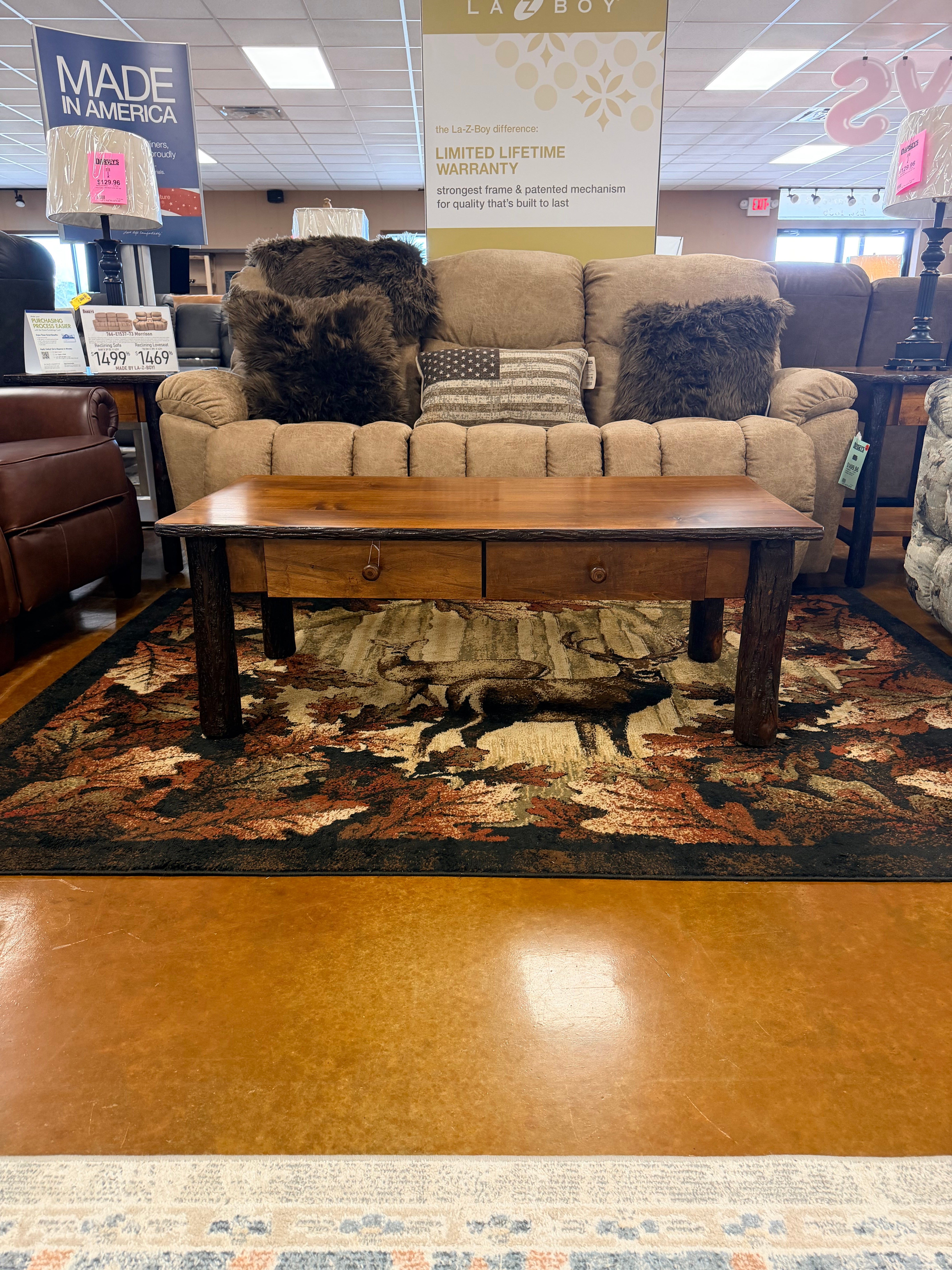 Mountain Retreat Michaels Cocktail Table T4013 Secondary image