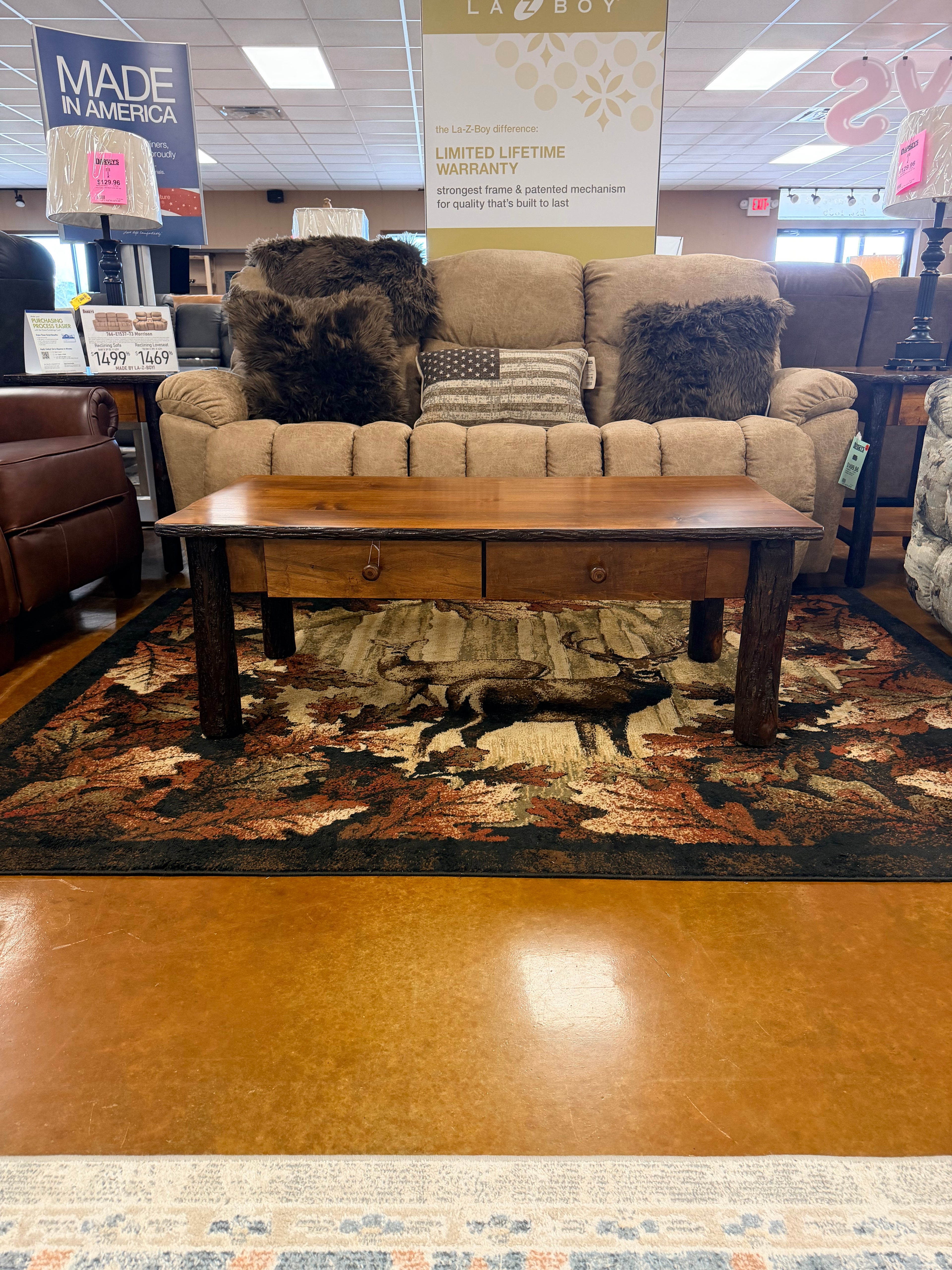 Mountain Retreat Michaels Cocktail Table T4013