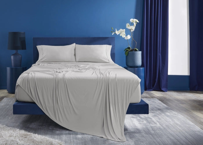 Ver-Tex Sheet Set Light Grey Queen Sheets