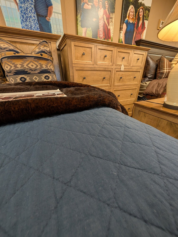 Albany King Size Bed MBA73KG-OCS112 - Darseys Furniture & MattressMillcraft