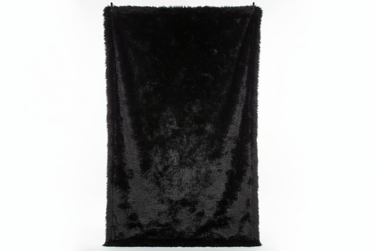 Alloy Wild Jaguar Black Dreamy Fur, Mega 90"x55" - Darseys Furniture & MattressHandmade Heifer
