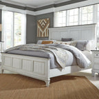Allyson Park King Size Headboard, Footbaord And Rails 417 - 15/16/90 - Darseys Furniture & MattressLiberty Furniture