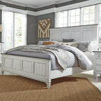 Allyson Park King Size Headboard, Footbaord And Rails 417 - 15/16/90 - Darseys Furniture & MattressLiberty Furniture