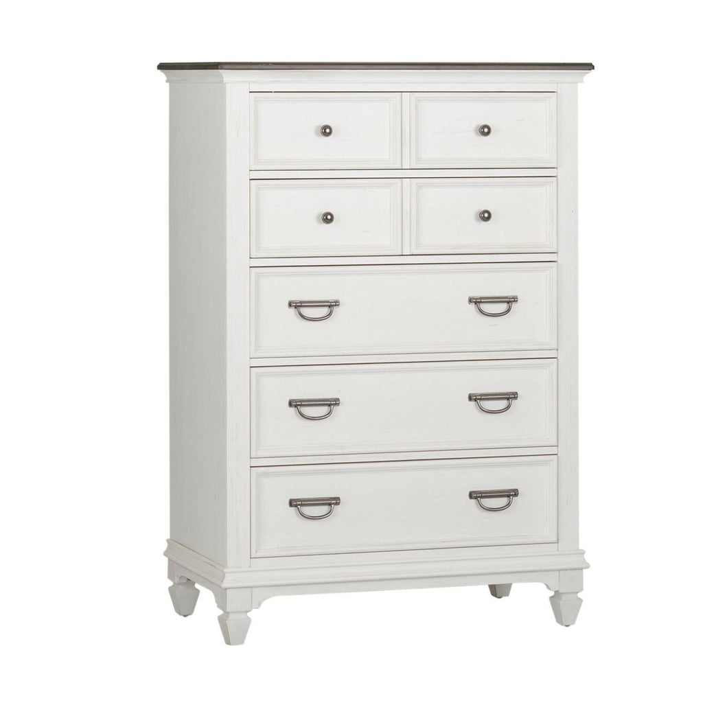 Allyson Park Queen Bed Chest and Nightstand 417 - Darseys Furniture & MattressLiberty Furniture