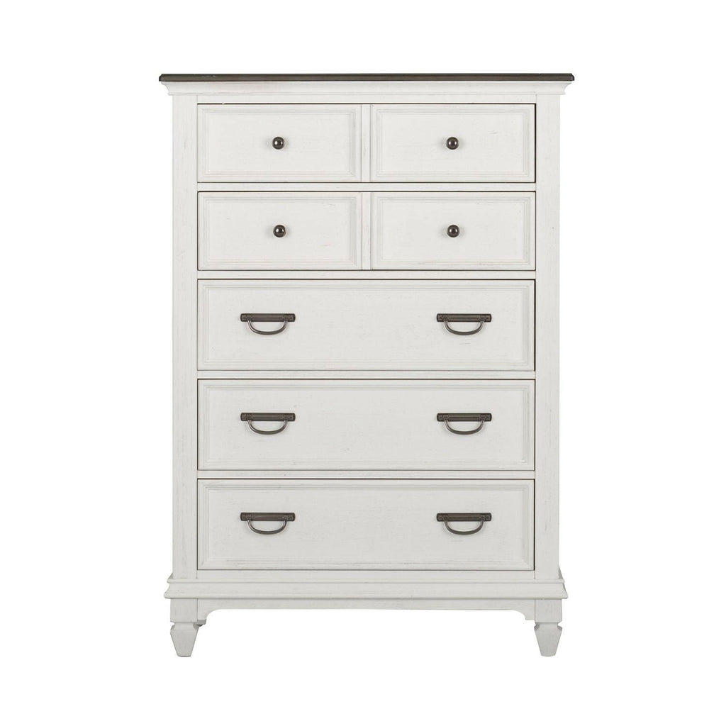 Allyson Park Queen Bed Chest and Nightstand 417 - Darseys Furniture & MattressLiberty Furniture