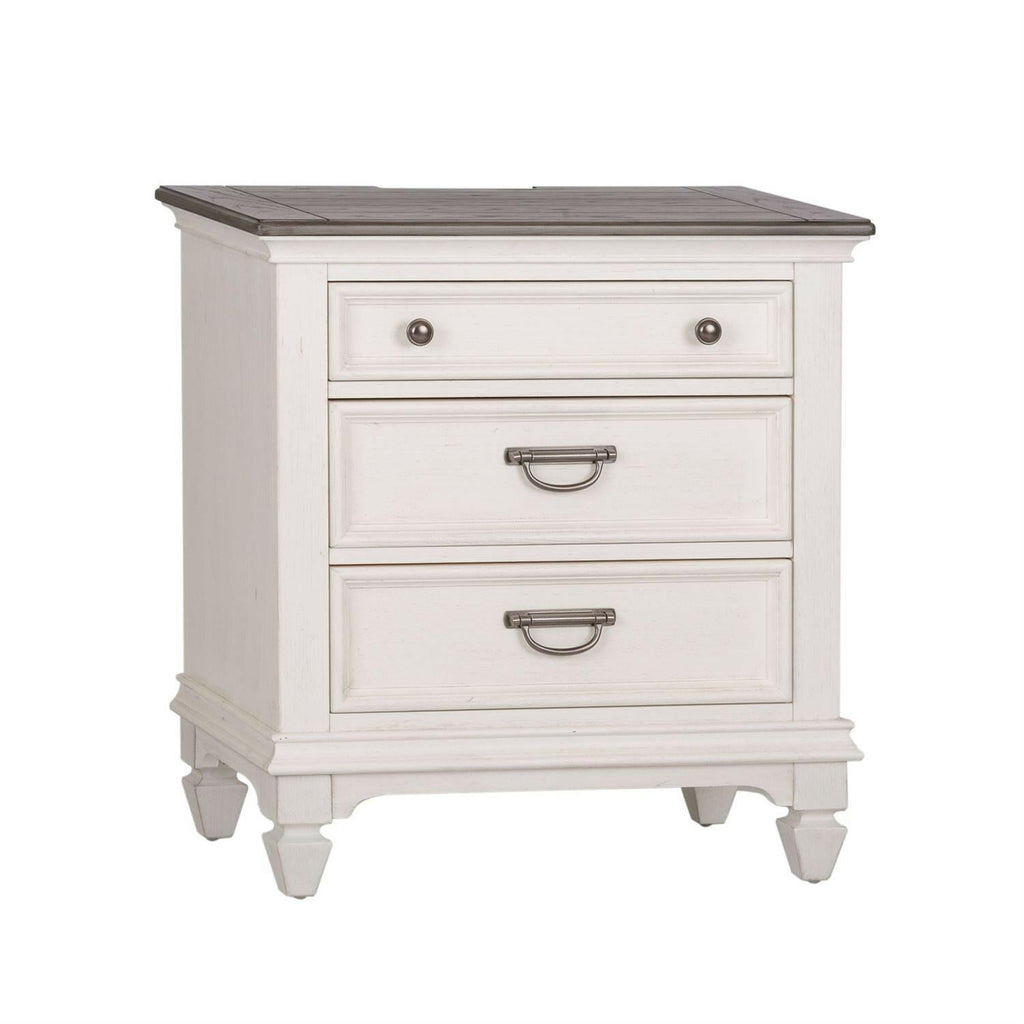 Allyson Park Queen Bed Dresser Mirror and Nightstand 417 - Darseys Furniture & MattressLiberty Furniture