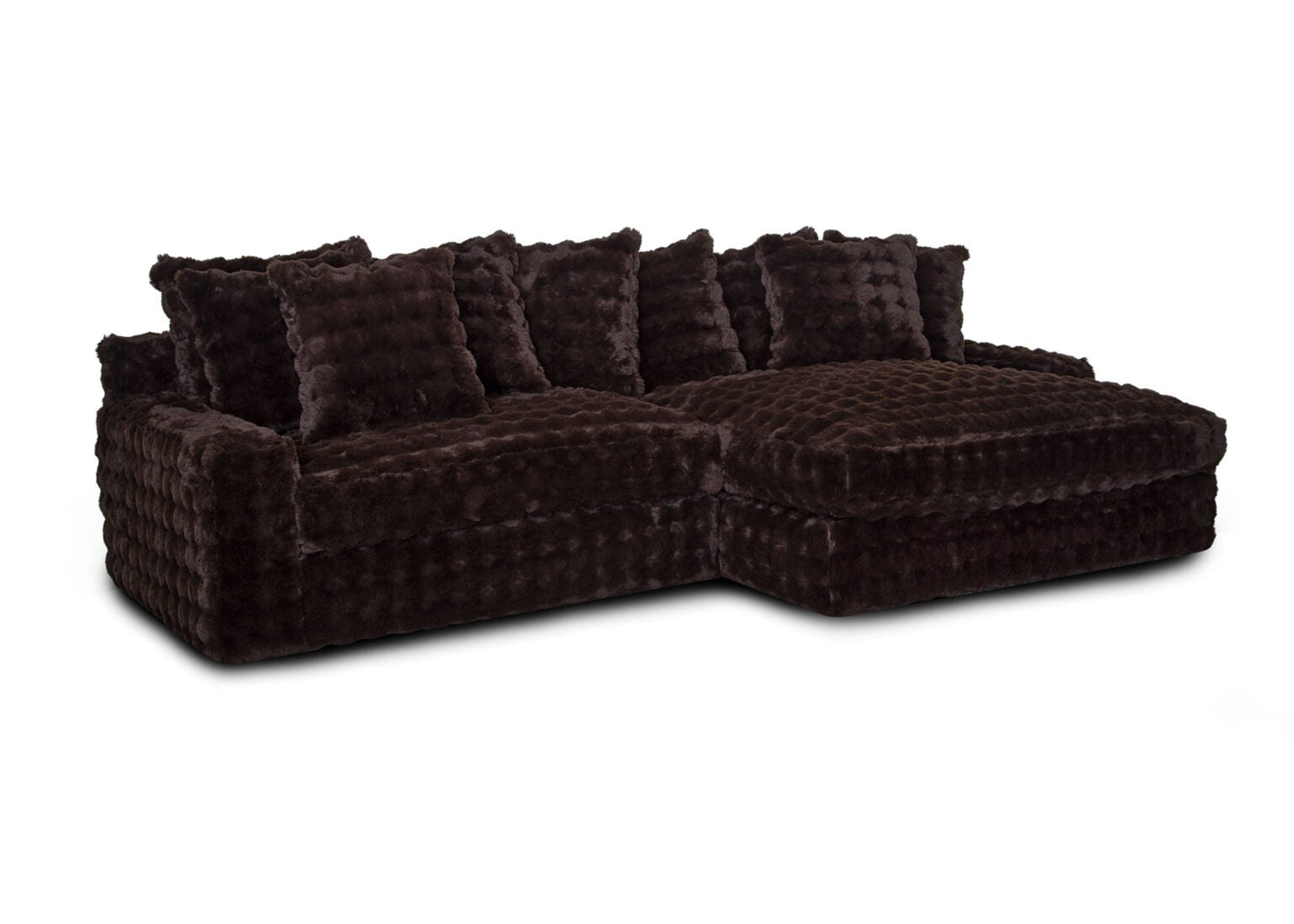 Angel Marshmellow Chocolate Sofa 878-59-86-3430-10 - Darseys Furniture & MattressFranklin Furniture Corp.