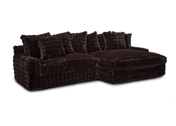 Angel Marshmellow Chocolate Sofa 878-59-86-3430-10 - Darseys Furniture & MattressFranklin Furniture Corp.