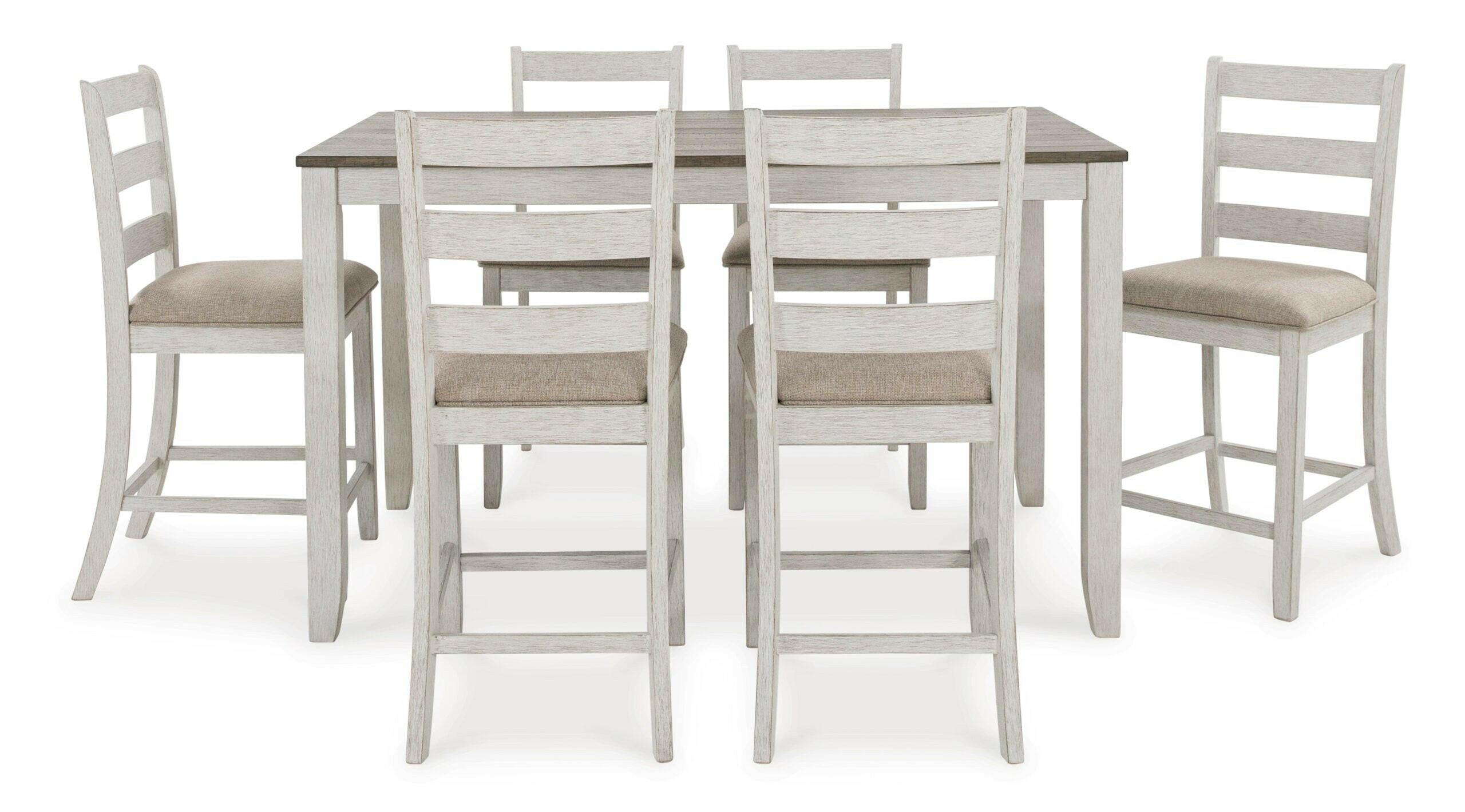 Skempton Counter Table & 6 Chairs D394-423.