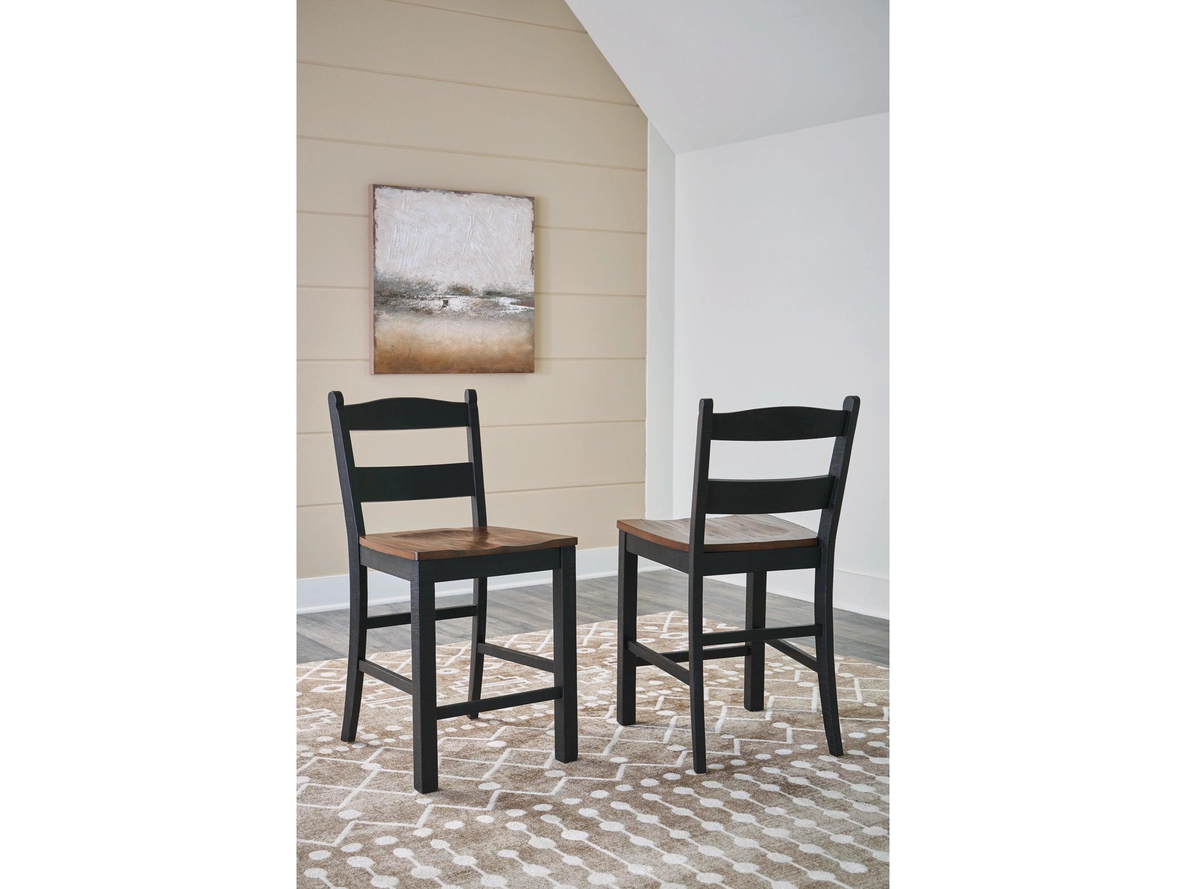 Valebeck Brown Barstool D546-724.
