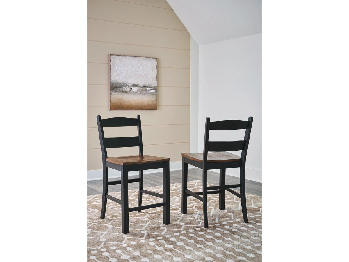 Valebeck Brown Barstool D546-724.