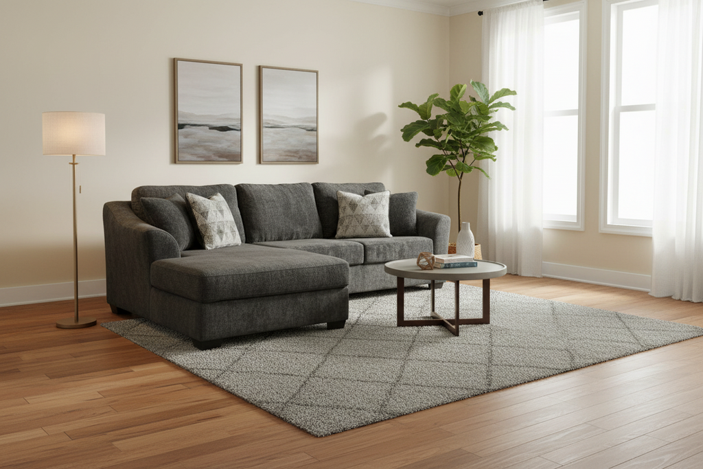 3550416/67 Biddeford Shadow Sofa With Chaise