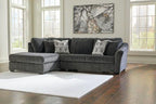 3550416/67 Biddeford Shadow Sofa With Chaise - Darseys Furniture & Mattress