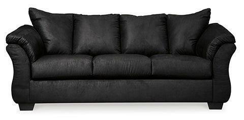 Darcy Black Sofa 7500838.