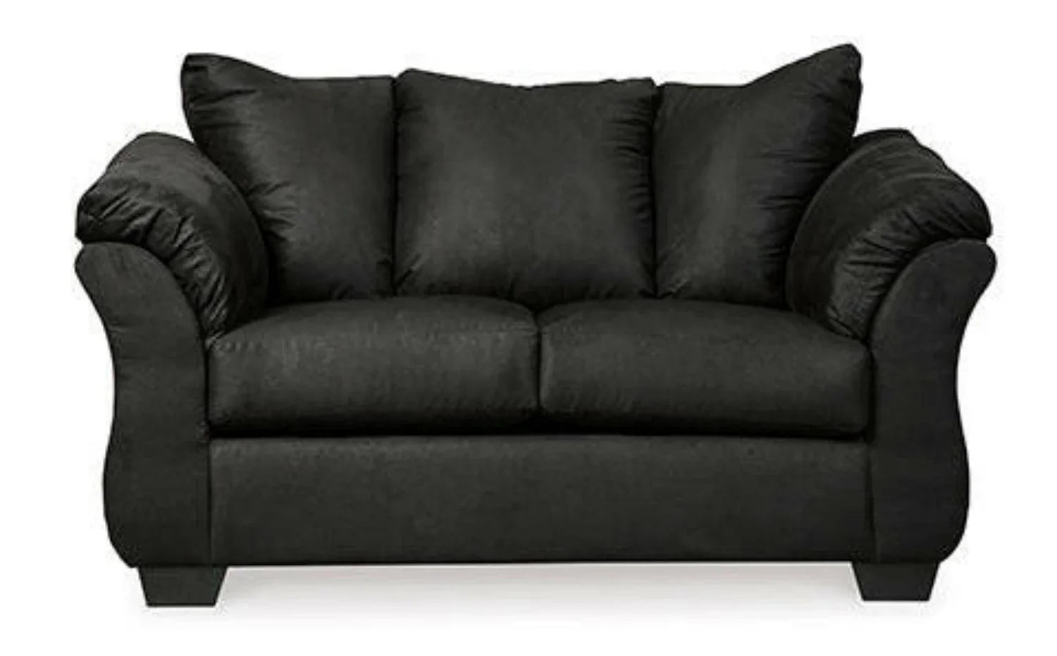 Darcy Black Loveseat 7500835. Main image