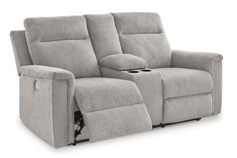 Barnsana Ash Power Reclining Loveseat 3320196.
