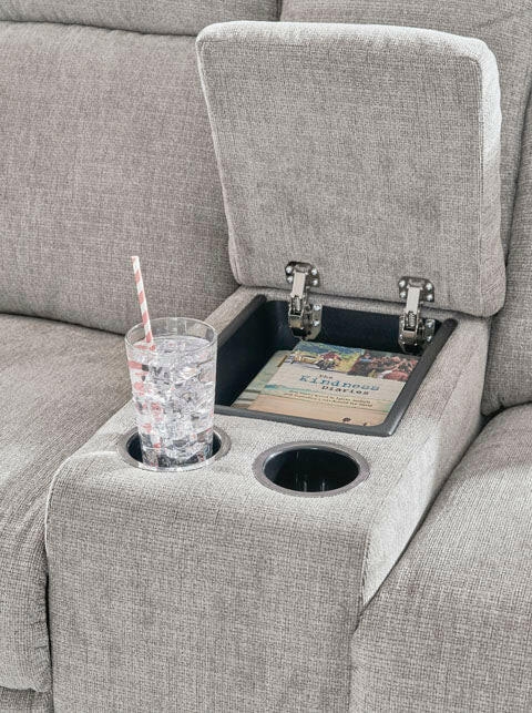 Barnsana Ash Power Reclining Loveseat 3320196.
