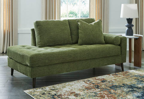 Bixler Olive Chaise 2610717.