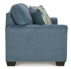 Cashton Blue Loveseat 4060535.