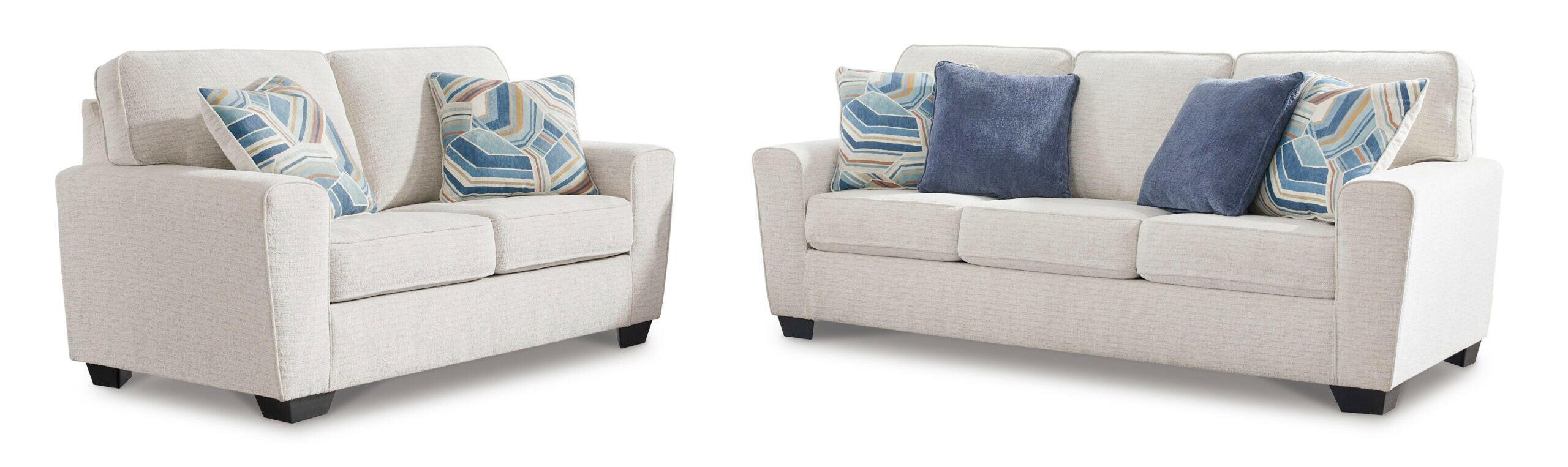 Cashton Snow Sofa & Loveseat 40604.