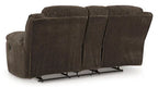 Frohn Chocolate Reclining Loveseat 3740794 - Darseys Furniture & Mattress