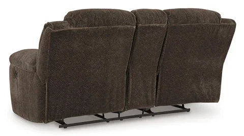 Frohn Chocolate Reclining Loveseat 3740794 - Darseys Furniture & Mattress