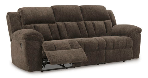 Frohn Chocolate Reclining Sofa 3740788 - Darseys Furniture & Mattress