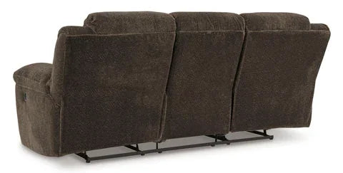 Frohn Chocolate Reclining Sofa 3740788 - Darseys Furniture & Mattress