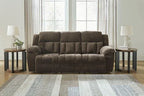 Frohn Chocolate Reclining Sofa 3740788 - Darseys Furniture & Mattress