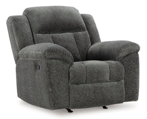 Frohn Graphite Recliner 3740625 - Darseys Furniture & Mattress