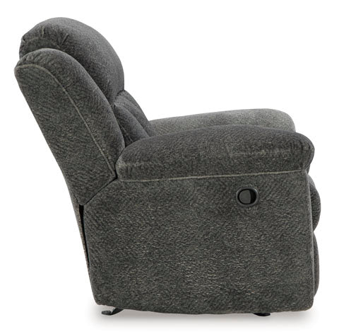 Frohn Graphite Recliner 3740625 - Darseys Furniture & Mattress