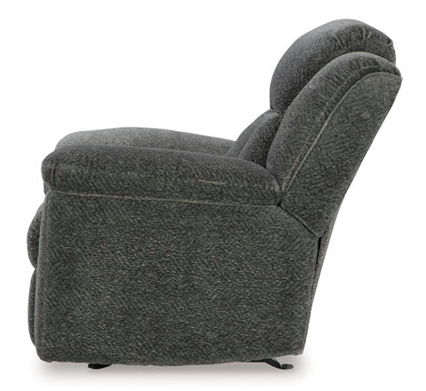 Frohn Graphite Recliner 3740625 - Darseys Furniture & Mattress