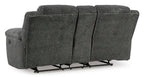 Frohn Graphite Reclining Loveseat 3740694 - Darseys Furniture & Mattress