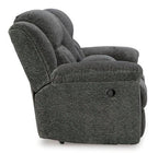 Frohn Graphite Reclining Loveseat 3740694 - Darseys Furniture & Mattress